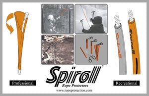 Spiroll Rope Guards - Orange 23.5"