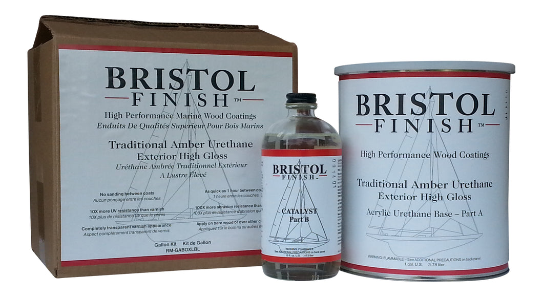 Bristol Finish Traditional Amber Urethane Kit - 1 Gal.