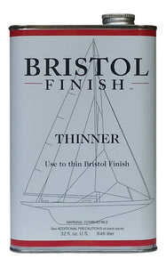 Bristol Finish Thinner for Traditional Amber Urethane- 32 oz.