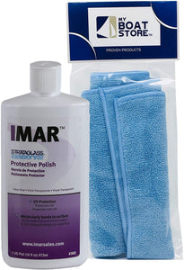 MyBoatStore Imar 302 Strataglass Polish Bundle with a Microfiber Detailing Cloth (2 Total Items)