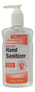 Instant Hand Sanitizer - Assured - Kills 99.99% - Compare to Purell