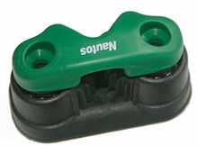 Load image into Gallery viewer, Nautos 91025 TG -Composite , 2 row ball bearing cam cleat with green Fairlead