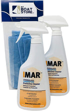 Load image into Gallery viewer, MyBoatStore Imar 301 Strataglass Cleaner Bundle (2 Bottles) with Microfiber Detailing Cloth (3 Total Items)