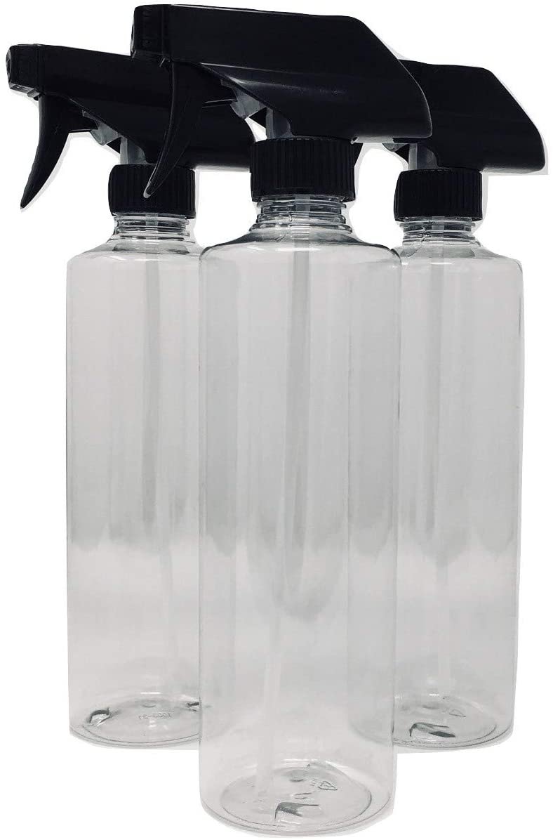 Premium Spray Bottles (Bundle of 3) - 16 Ounce PET