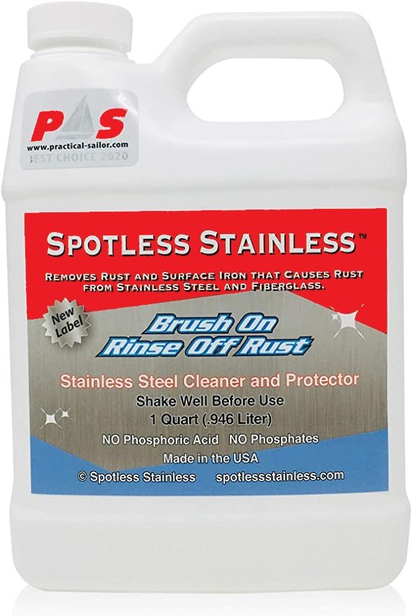 Spotless Stainless Rust Remover and Protectant - 32 Oz (Quart