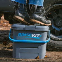 Load image into Gallery viewer, 2 Gallon RinseKit Plus Portable Shower + Pressure Booster Pump