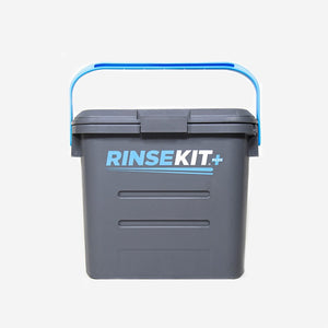 2 Gallon RinseKit Plus Portable Shower + Pressure Booster Pump