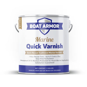 Boat-Armor Marine Quick Varnish - LAUNCHING OCTOBER 31ST!