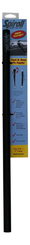 Spiroll Chafe Guards - Single, Black 23.5