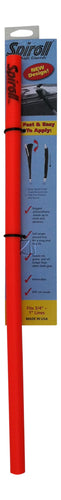 Spiroll Chafe Guards - Single, Orange 23.5